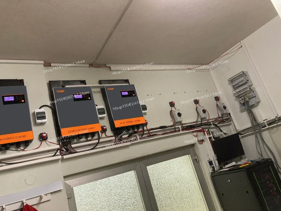 Hybrid Solar Inverter 5.5Kw Mppt 48V - 5,5 кВт 3-фазный гибридный солнечный инвертор