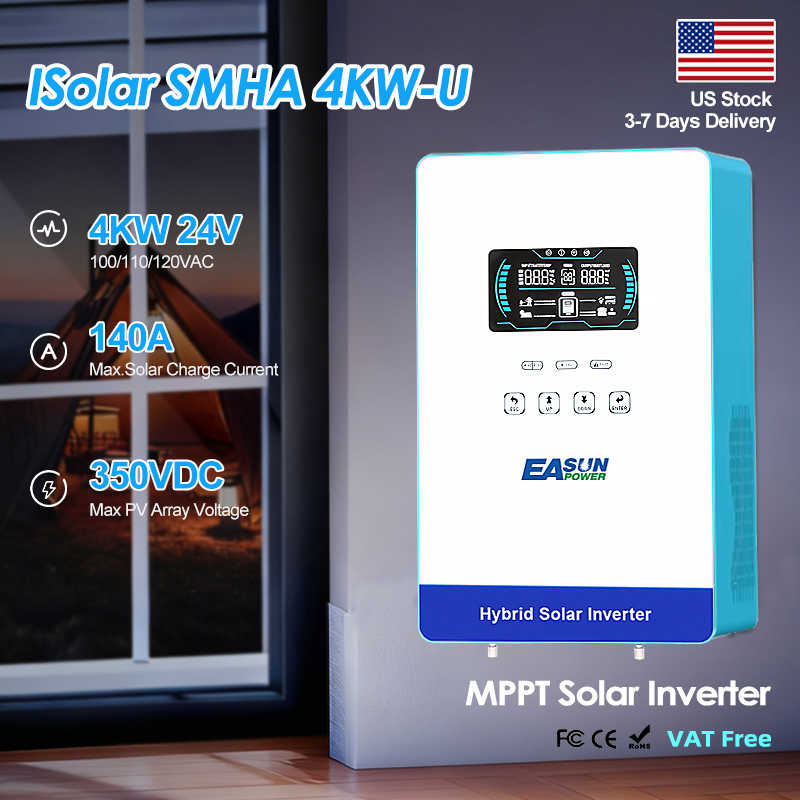Grid Tie Inverter Limiter 2000W - Гибридный солнечный инвертор EASUN POWER 4000W