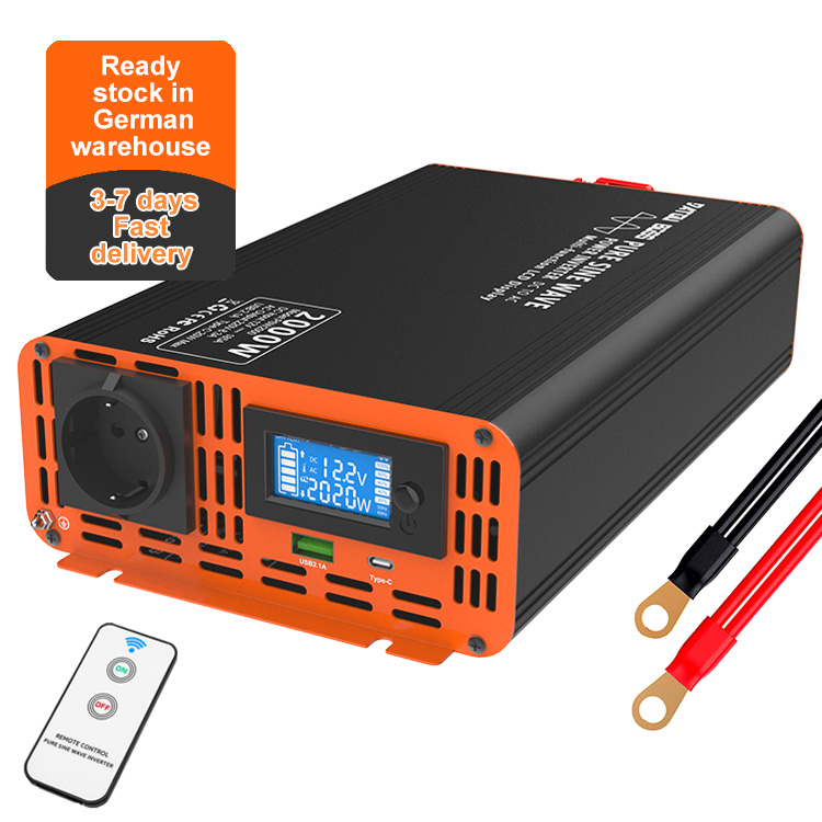 Power Inverter 12V 220V 4000W Continuous - Пиковая мощность 4000 Вт 12 В