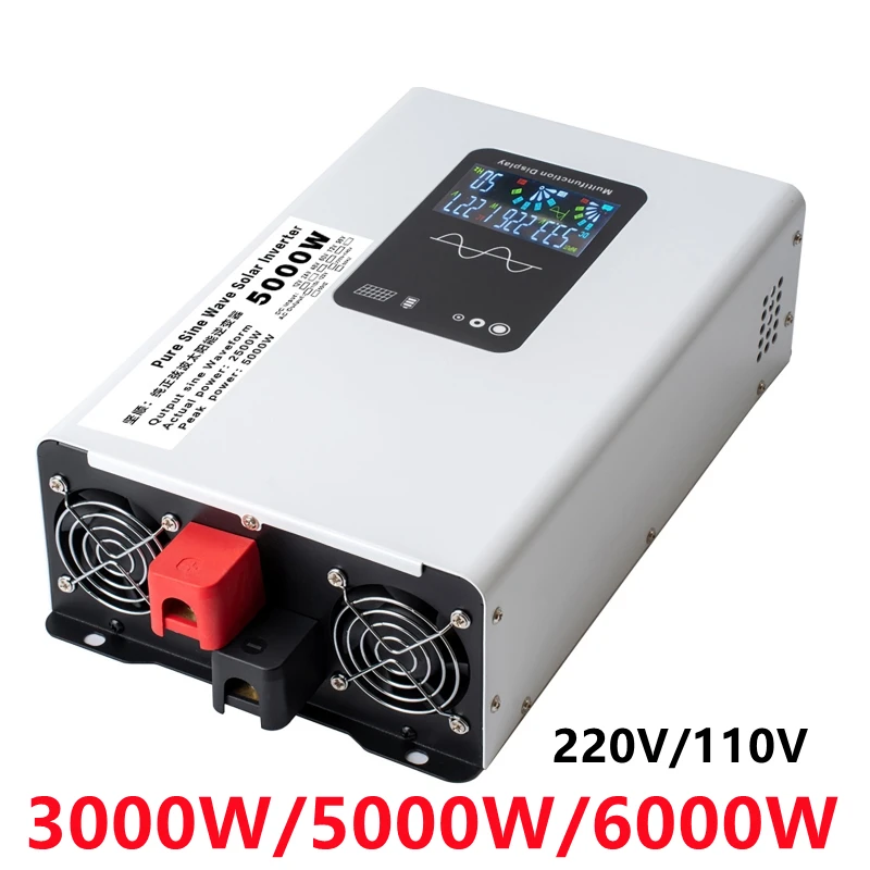 Pure Sine Wave Inverter 5000W 48V 220V - Инвертор чистой синусоиды 3000 Вт 5000