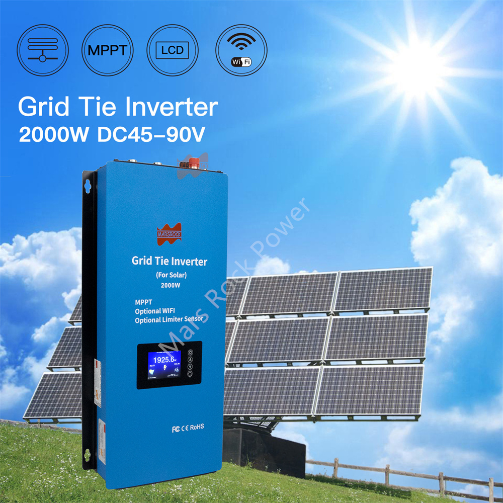 Grid Tie Inverter Limiter 2000W - Сетевой солнечный инвертор 2000 Вт (DC48V