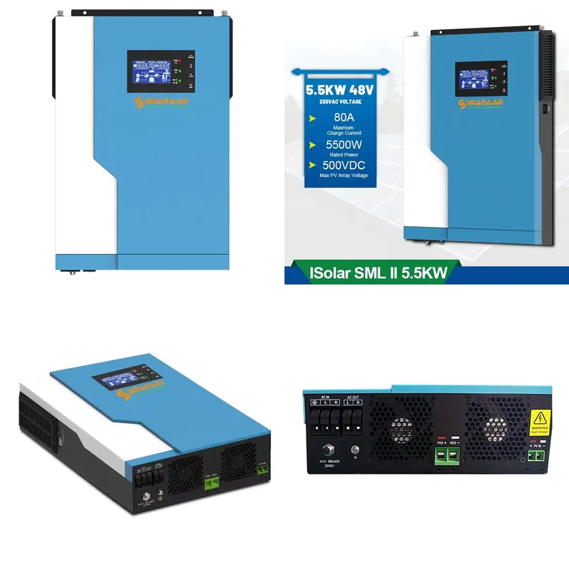 Hybrid Solar Inverter 5.5Kw Mppt 48V - Солнечный контроллер 3.5 кВт 5.5 кВт,