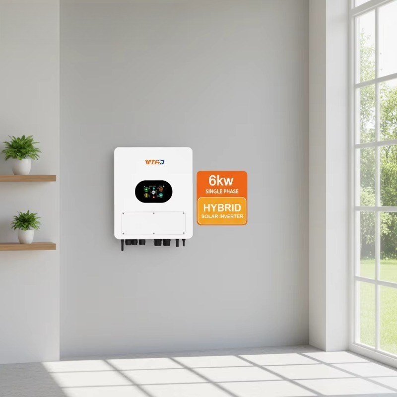 Off Grid Solar Inverter 48V 6000W - Гибридный солнечный инвертор IP65 48В 6кВт,