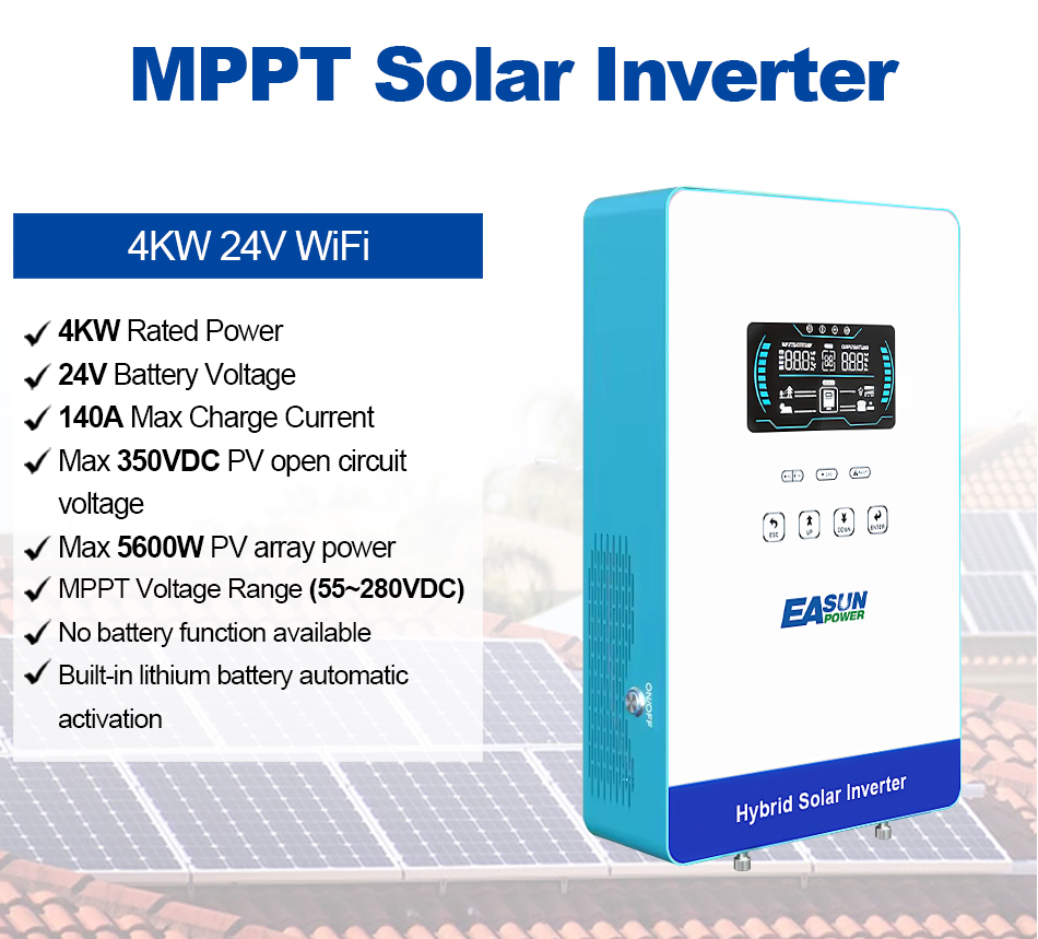 Инвертор EASUN POWER 4 кВт, 11 – обзор и цена Grid Tie Inverter Limiter 2000W