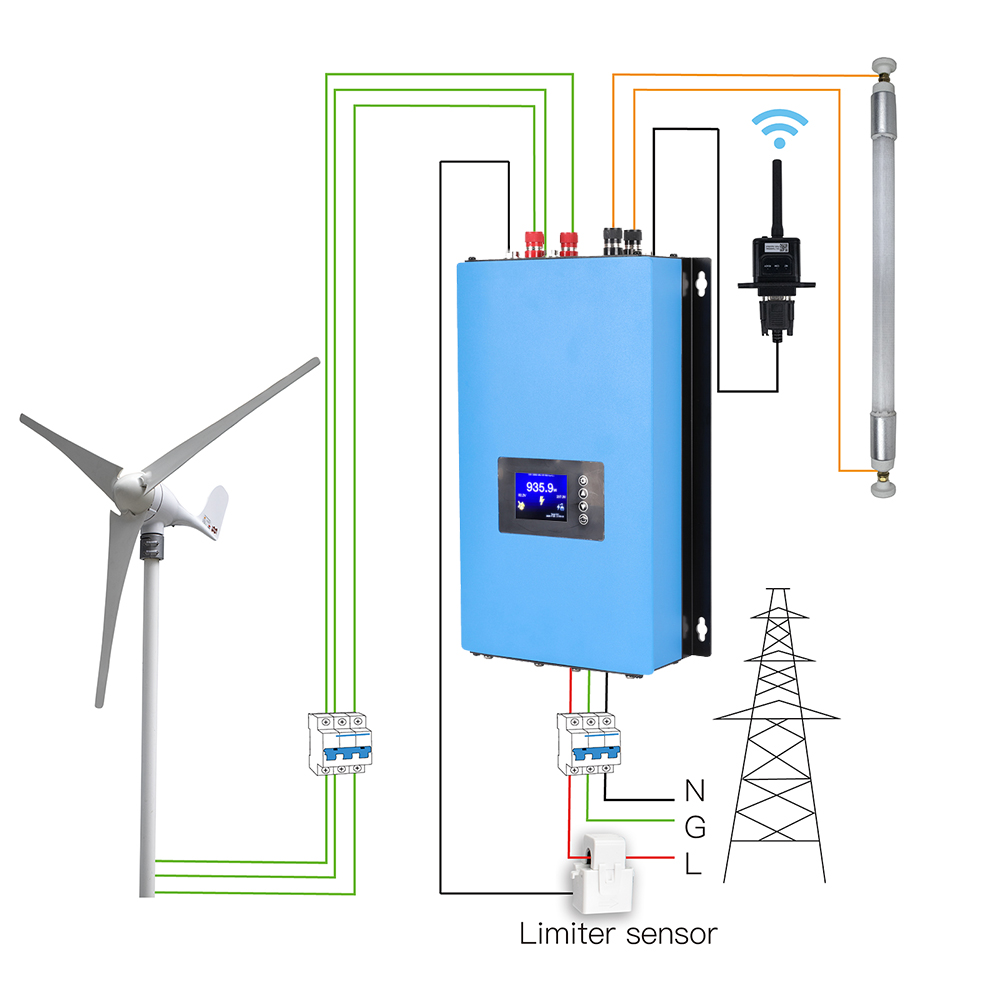 Инвертор Y&H 2000W MPPT для ве – обзор и цена Grid Tie Inverter Limiter 2000W