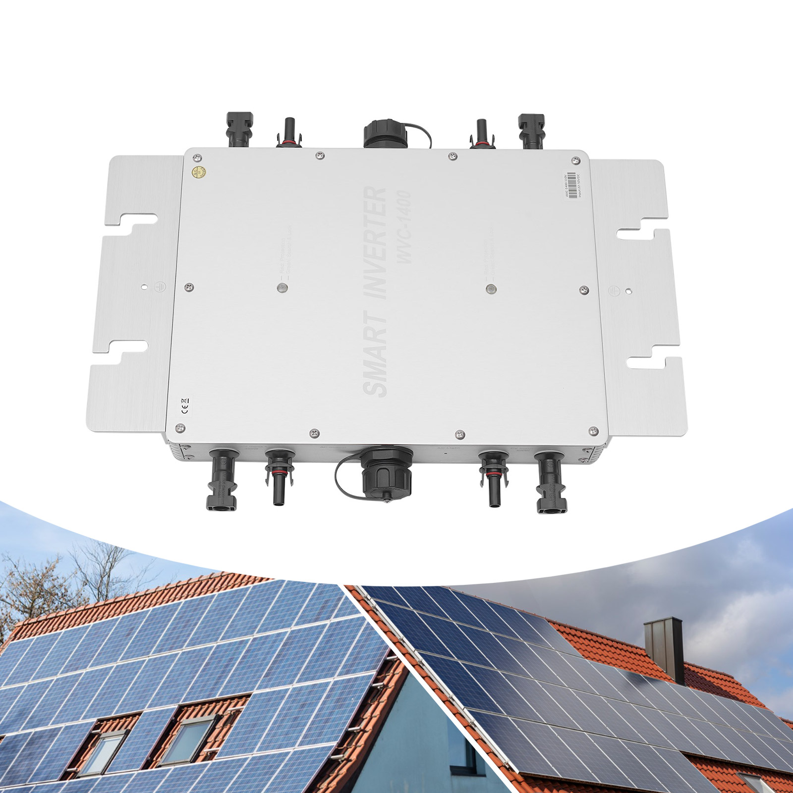 Сетевой солнечный микроинверто – обзор и цена Micro Inverter 1400W Solar Grid Tie