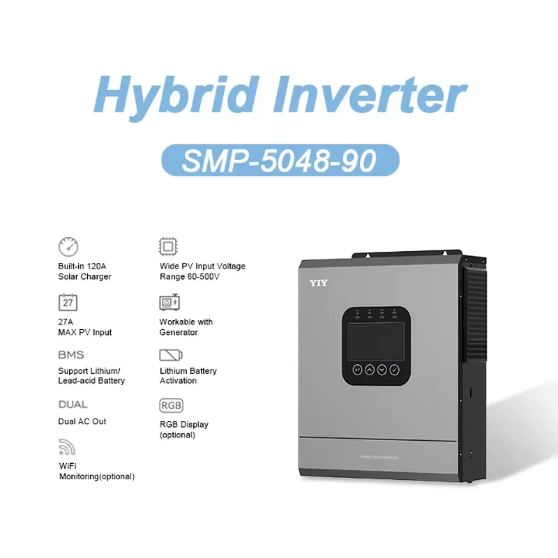 Автономный солнечный инвертор  – обзор и цена Off Grid Solar Inverter 48V 6000W