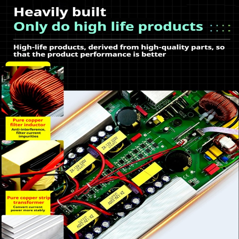 Инвертор с чистой синусоидой 5 – обзор и цена Pure Sine Wave Inverter 5000W 48V 220V