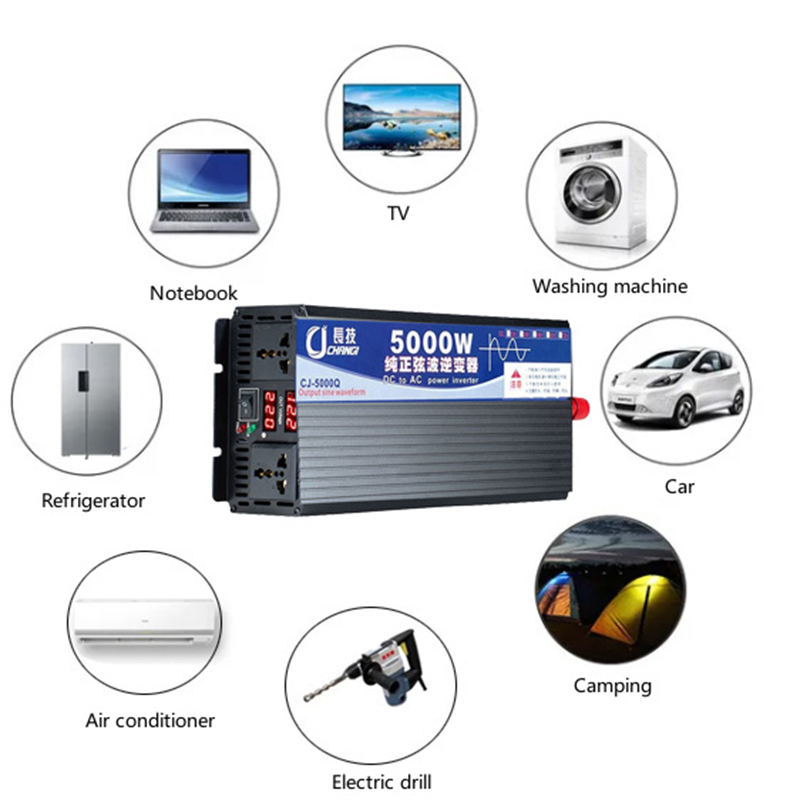 4000 Вт/5000 Вт/5500 Вт/3000 В – обзор и цена Inverter Pure Sine Wave 60Hz 120V 3000W