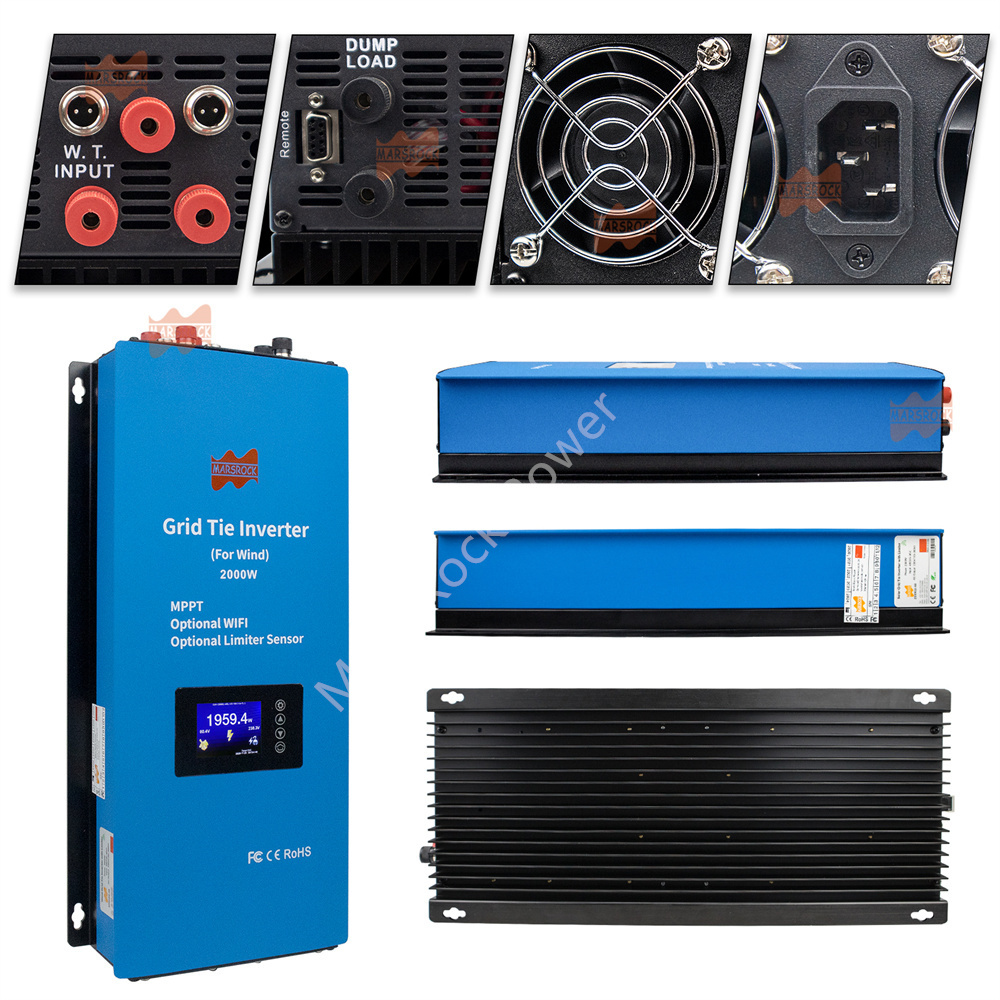 2000 Вт 48 В переменного тока  – обзор и цена Grid Tie Inverter Limiter 2000W