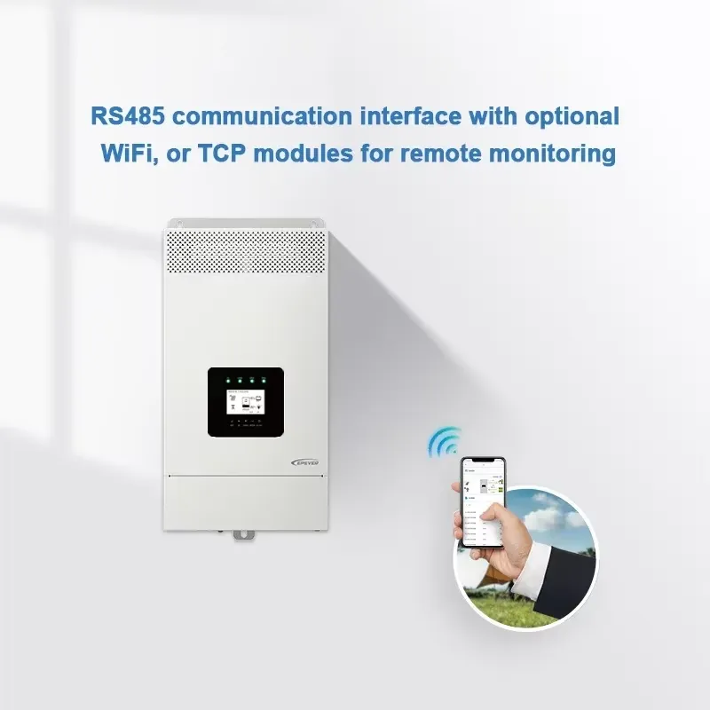 Новейший гибридный солнечный и – обзор и цена Hybrid Solar Inverter 5.5Kw Mppt 48V