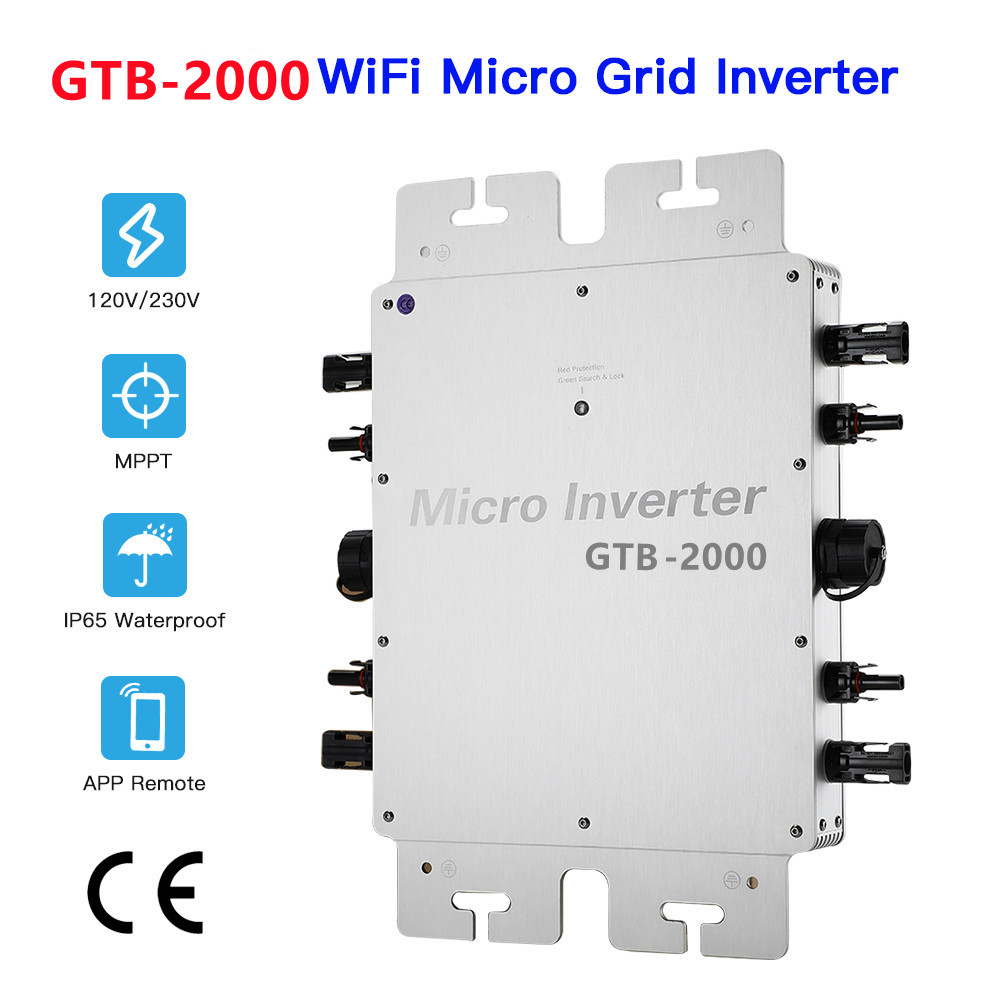 2000 Вт 2400 Вт 2800 Вт микро  – обзор и цена Grid Tie Inverter Limiter 2000W