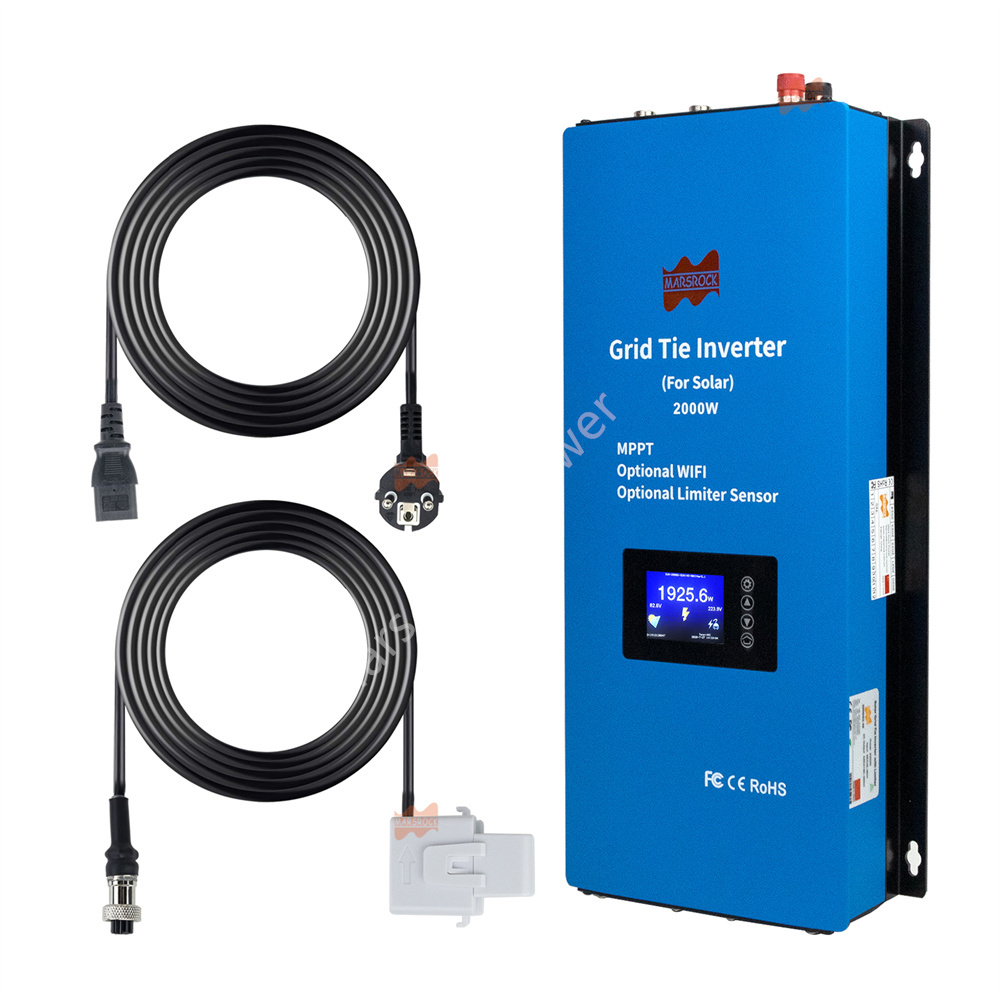 Сетевой солнечный инвертор 200 – обзор и цена Grid Tie Inverter Limiter 2000W