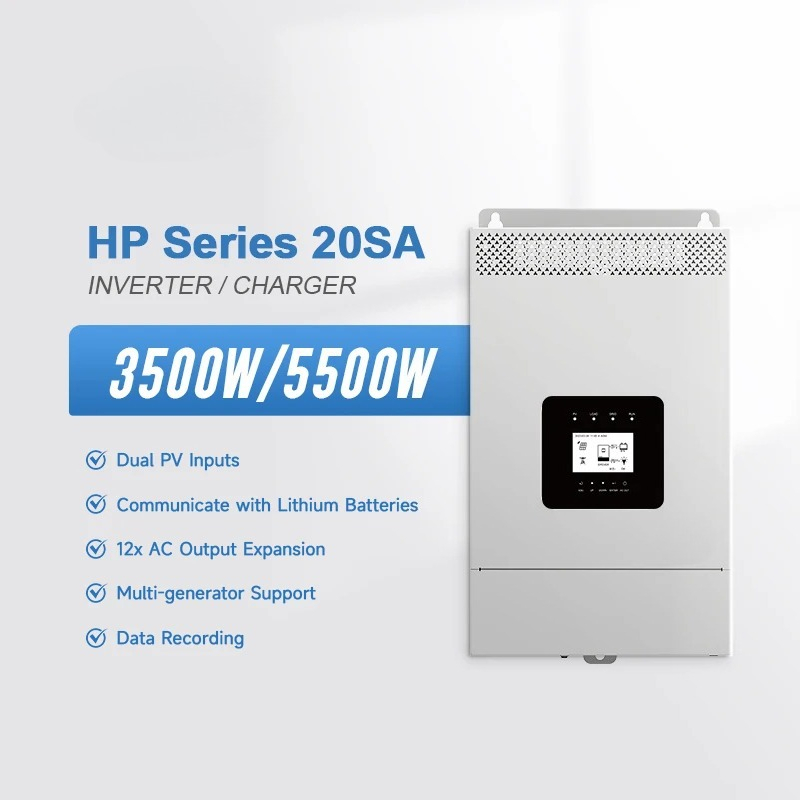 Инвертор с чистым синусоидальн – обзор и цена Hybrid Solar Inverter 5.5Kw Mppt 48V