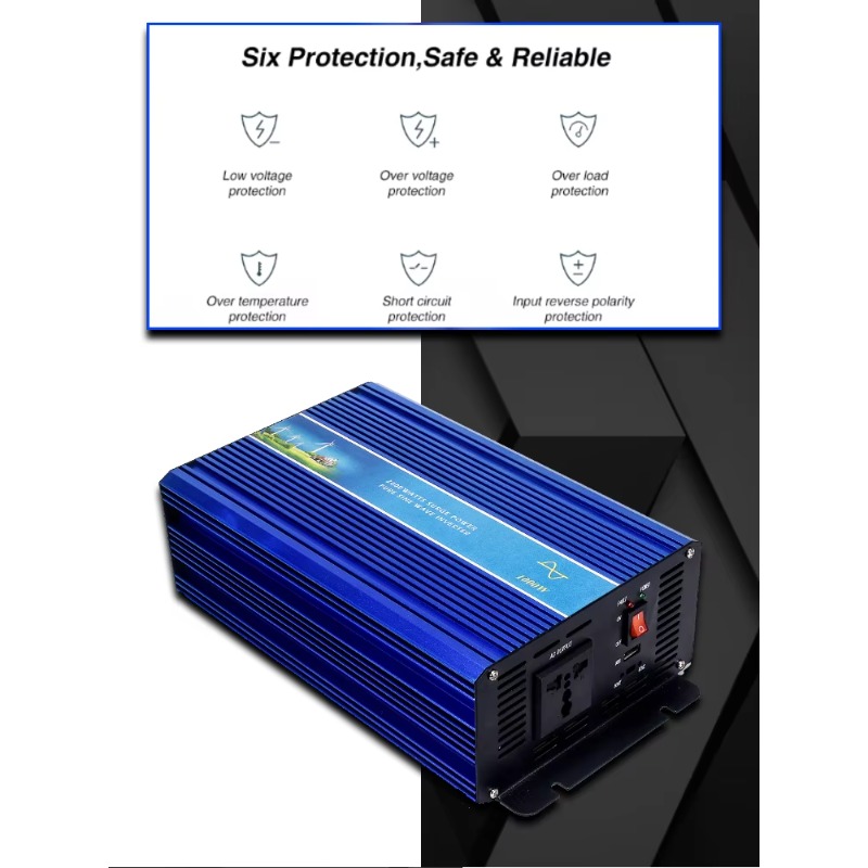 【Хит продаж】Инвертор 5000-9000 – обзор и цена Pure Sine Wave Inverter 5000W 48V 220V
