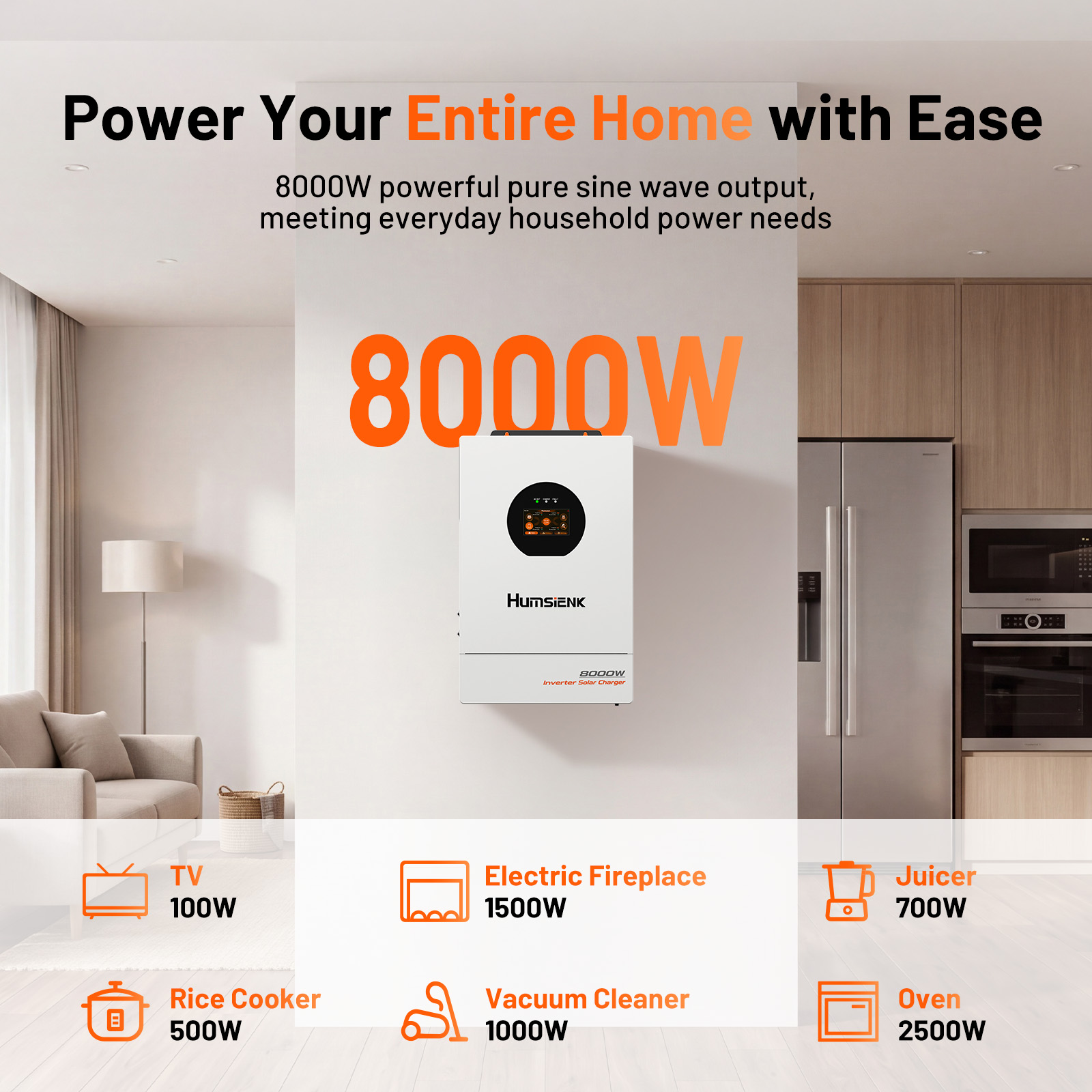 Гибридный солнечный инвертор H – обзор и цена Mppt Hybrid Inverter 48V 8Kw 3 Phase